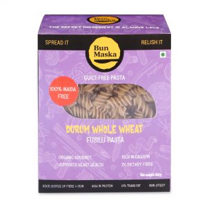 Wholesome Durum Whole Wheat Fusilli Pasta