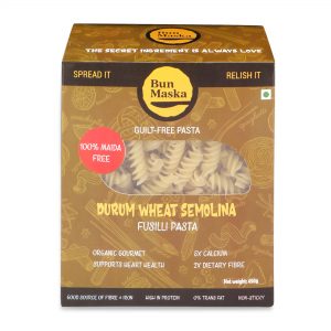 Durum Whole Wheat Semolina Pasta